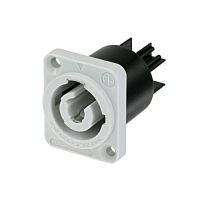 Neutrik | NAC3MPB-1 - PowerCON Chassis Connector Male Grey