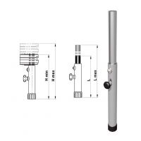 Used | Eurotruss | Round leg - 45-60cm - Telescopic
