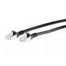 Metz - Patchcable CAT6A S/FTP RJ45 Black 1,5M