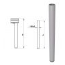 Eurotruss | ED-SLR-03 - Round Leg 30cm
