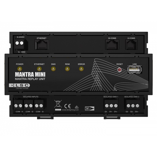 LSC - Mantra Mini - DINrail-mounted playback device