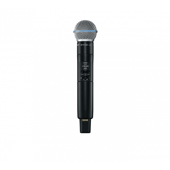 Shure | SLXD2/B58 - K59 (606-650 MHz) - Handheld