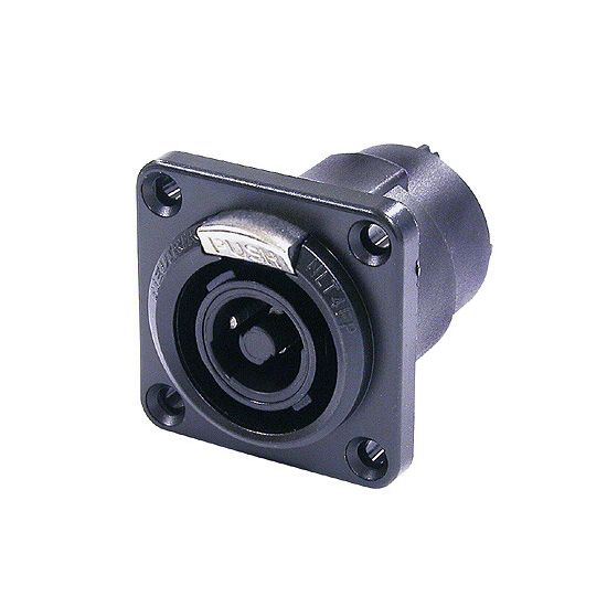 Neutrik | NLT4FP-BAG - SpeakON Chassis Connector 4 Pole Fem.