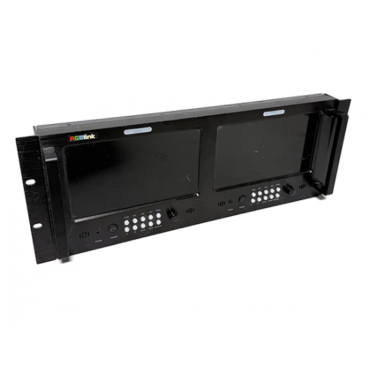 Used | RGBlink | RMS8424S, Dual LCD Monitors