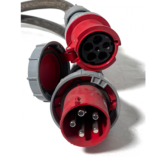 Used | Cable 125A CEE Red 15,0 m (5x 25mm²)