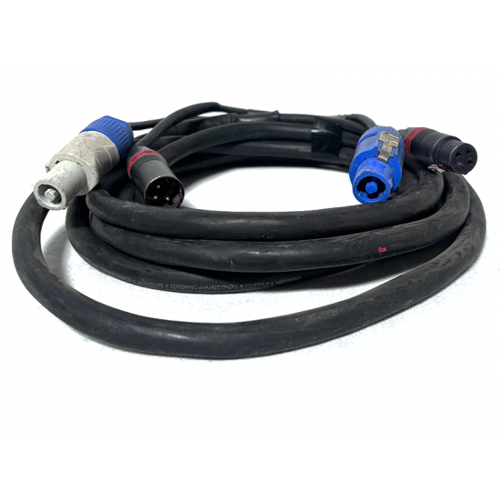 Used | Cable PowerCon + XLR 3 Pins 4,0 m