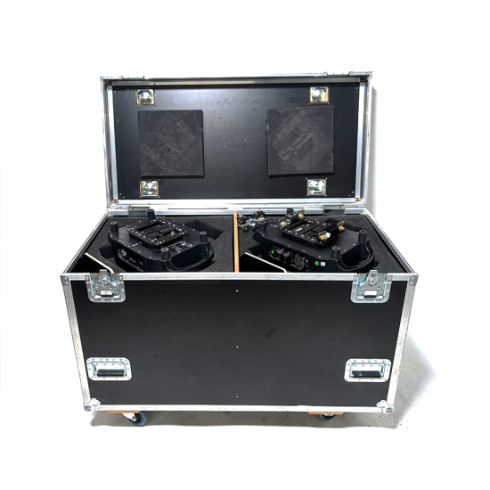 Used | Flightcase for 2x CLF Poseidon Beam + Accessories